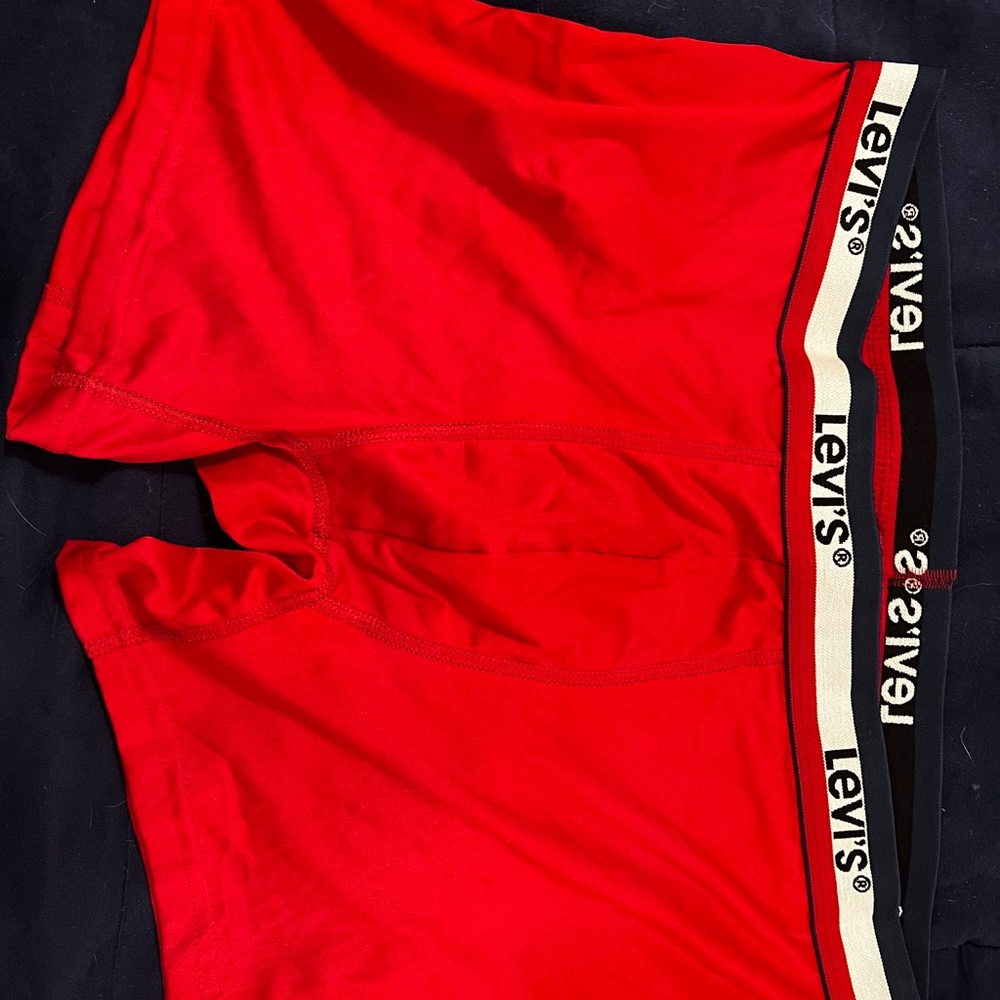 Levi's Bold Red Boxer Briefs